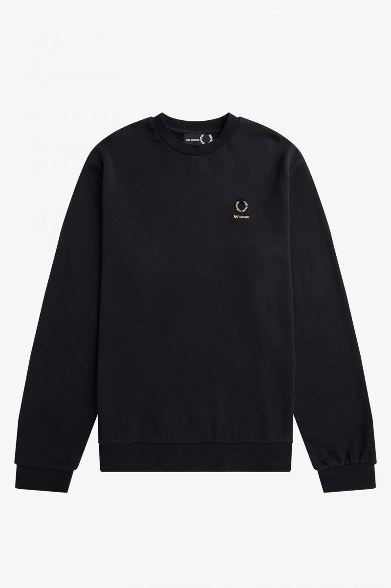 Black Fred Perry SM1952 Men's Sweatshirts | PH 1603NWYB